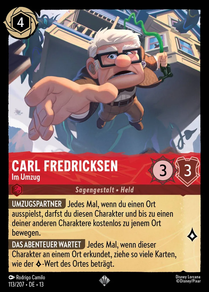 Carl Fredricksen - Im Umzug