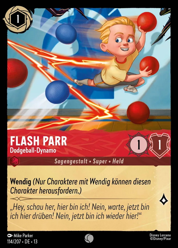 Flash Parr - Dodgeball-Dynamo