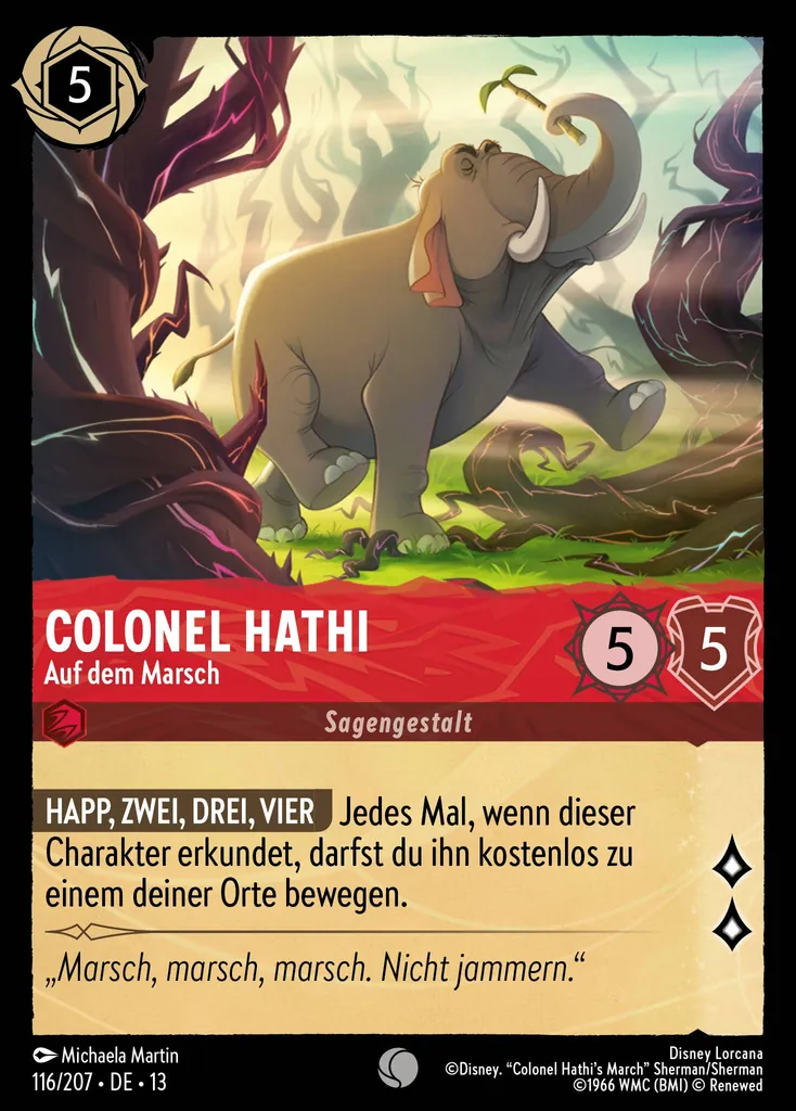 Colonel Hathi - Auf dem Marsch