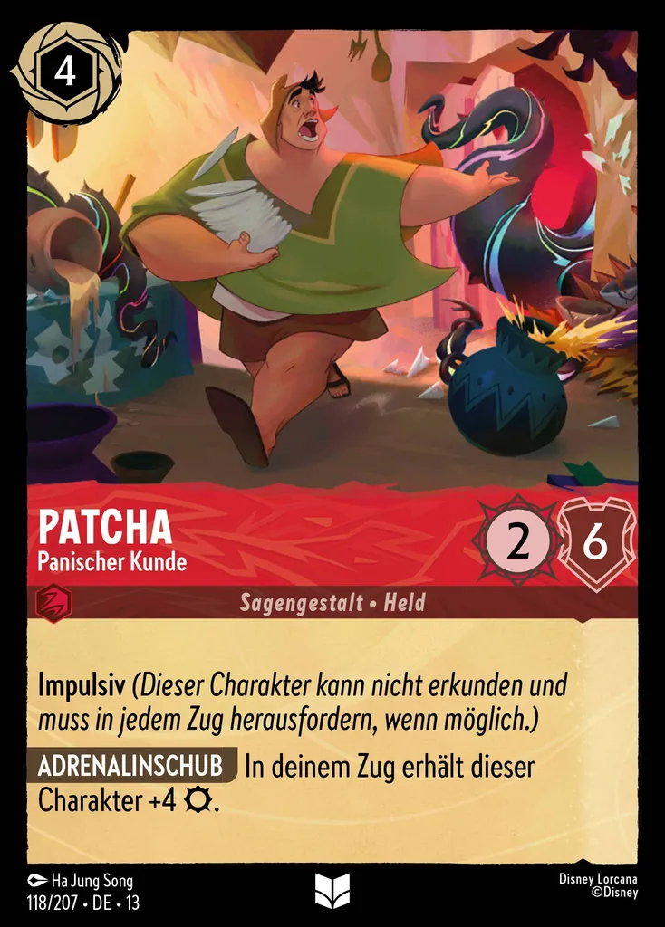 Patcha - Panischer Kunde