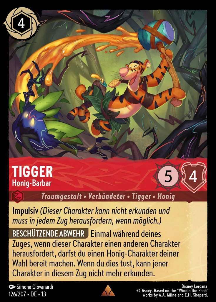 Tigger - Honig-Barbar
