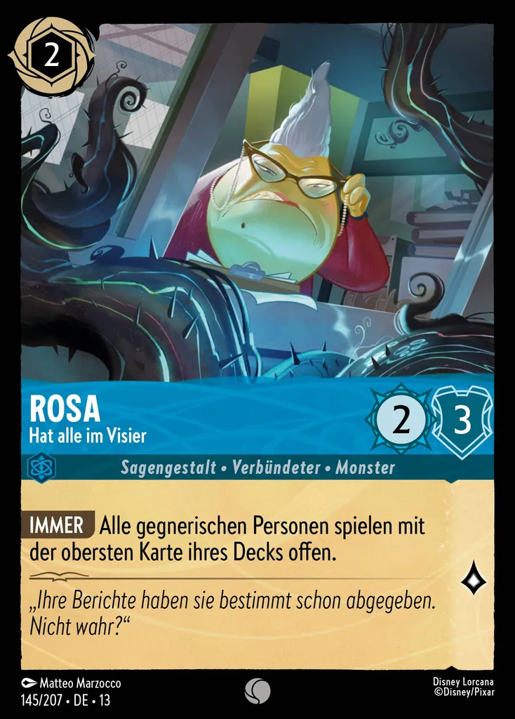 Rosa - Hat alle im Visier