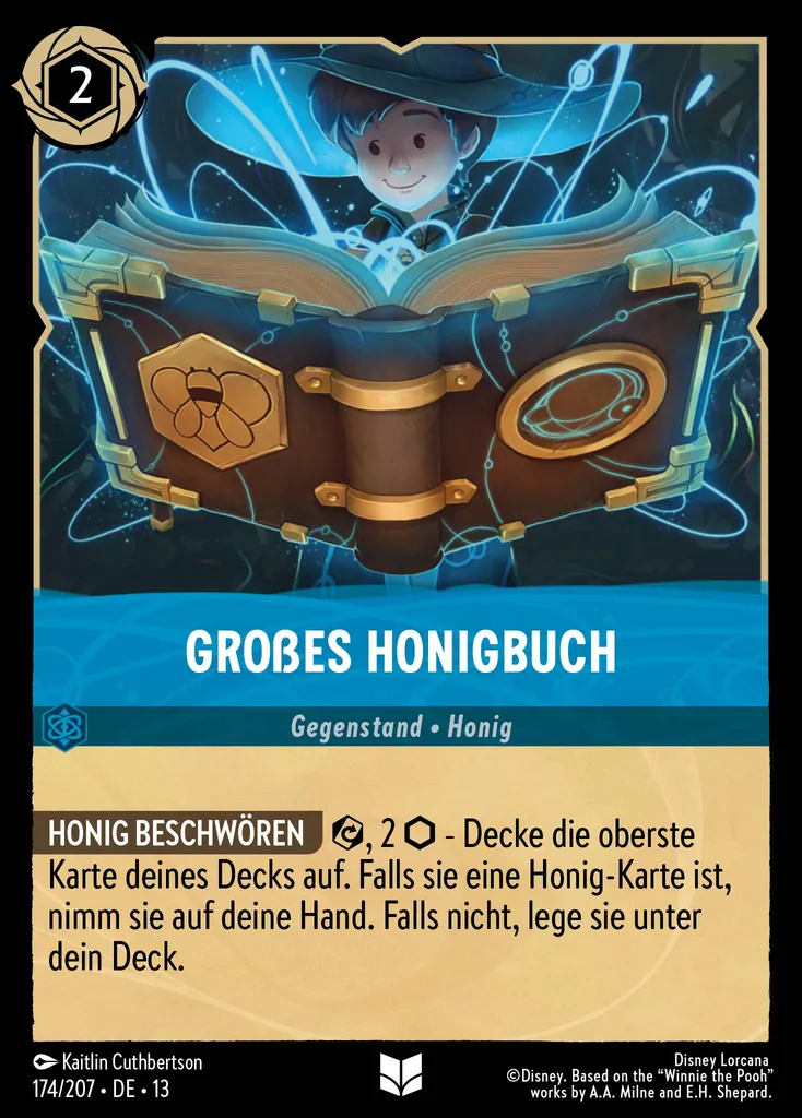 GroĂźes Honigbuch