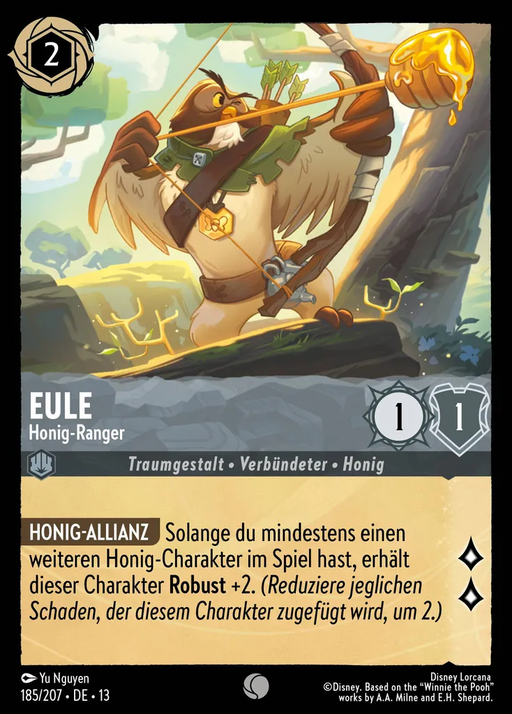 Eule - Honig-Ranger