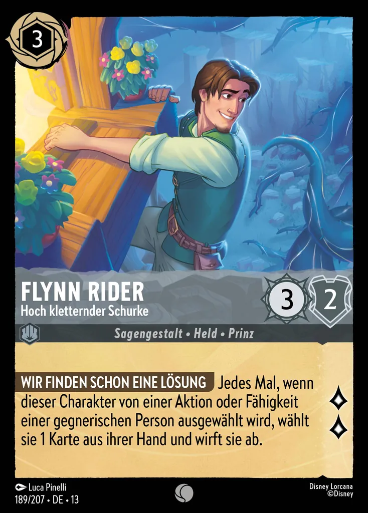 Flynn Rider - Hoch kletternder Schurke