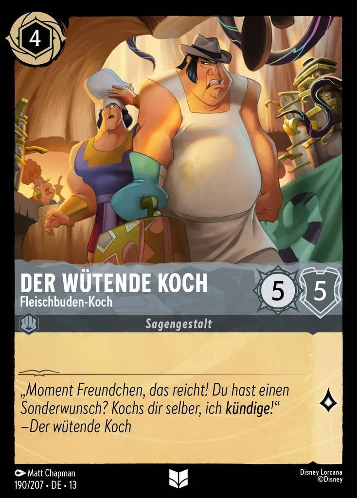 Der wütende Koch - Fleischbuden-Koch