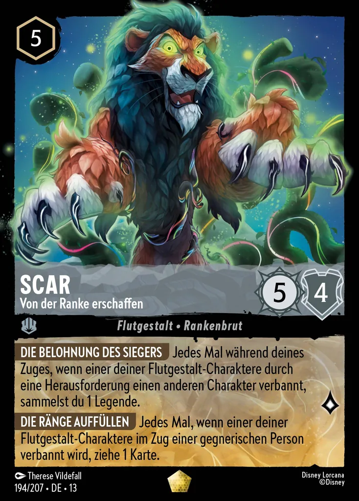 Scar - Von der Ranke erschaffen