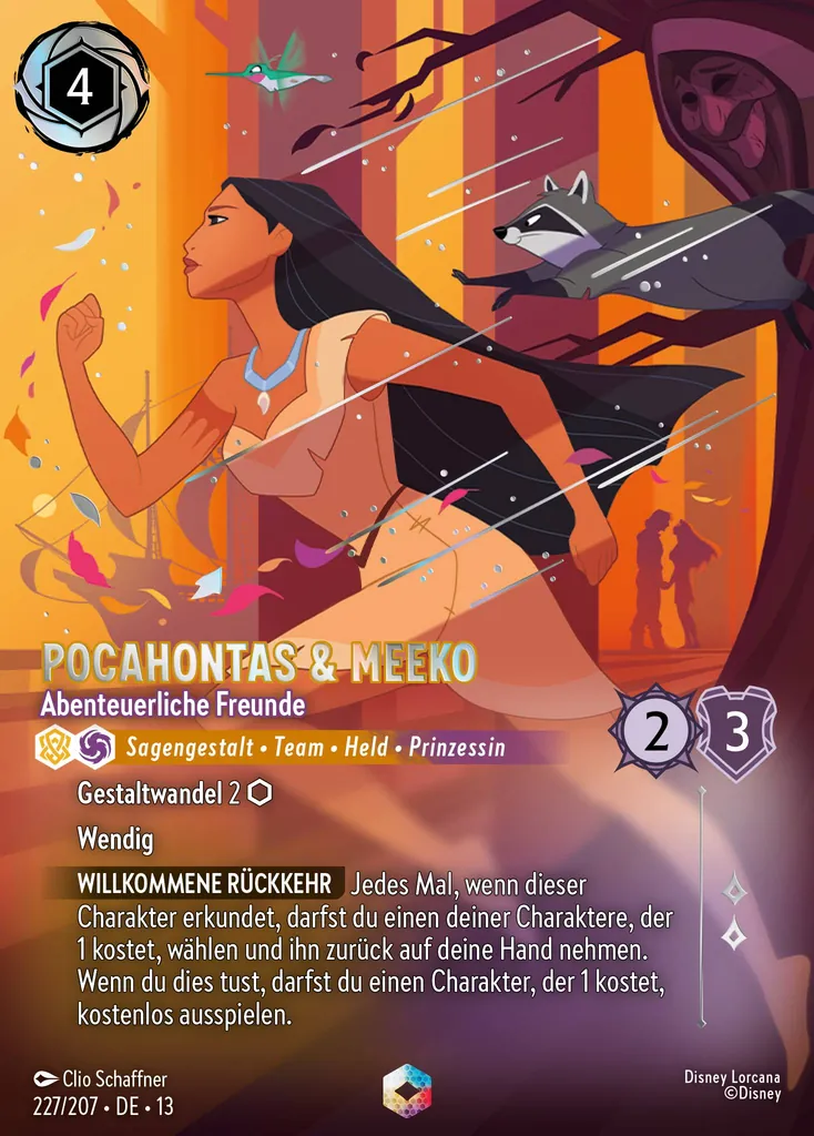 Pocahontas & Meeko - Abenteuerliche Freunde