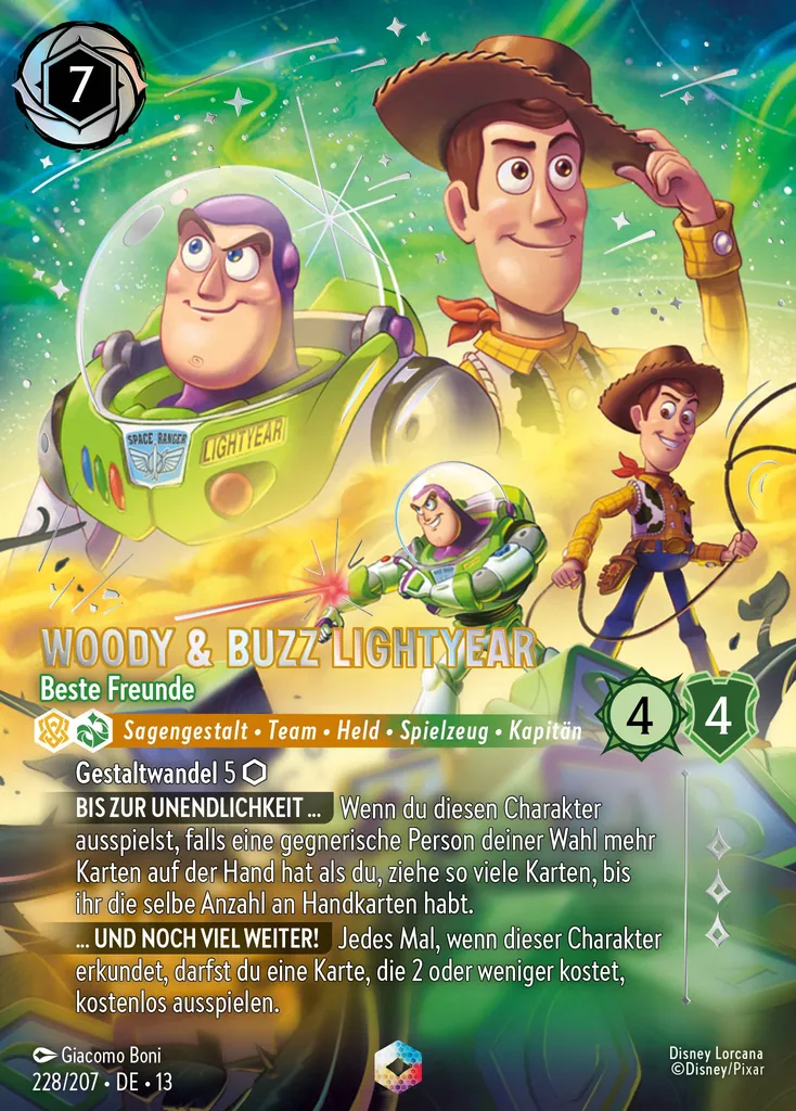 Woody & Buzz Lightyear - Beste Freunde