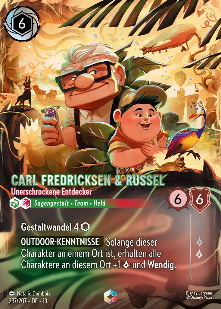 Carl Fredricksen & Russel - Unerschrockene Entdecker