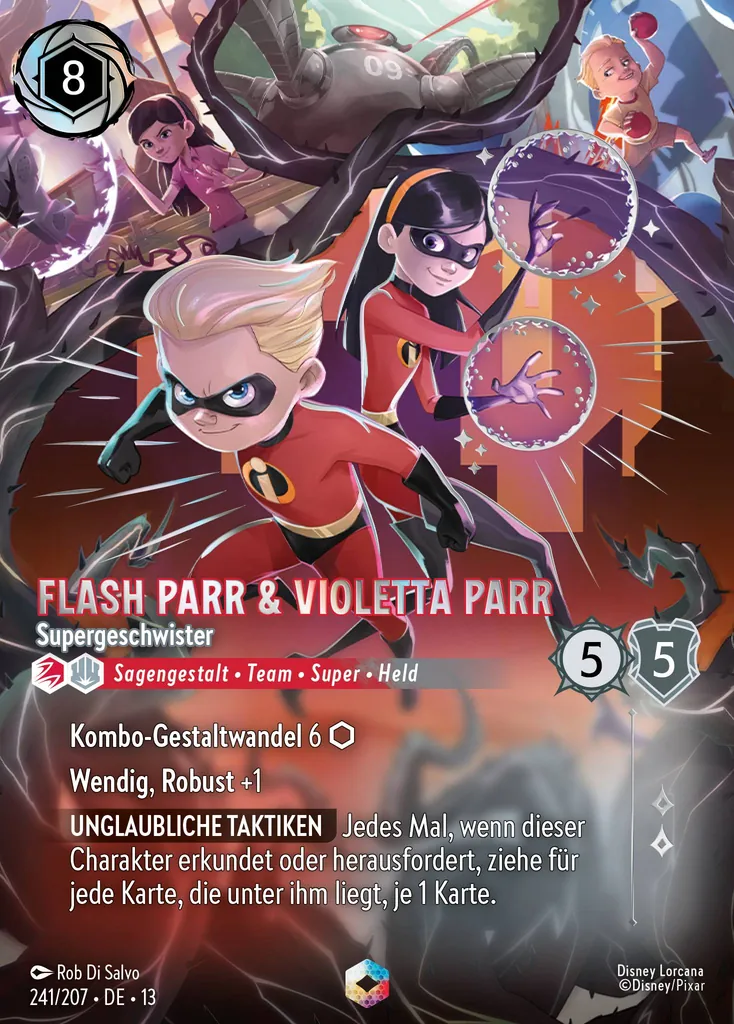 Flash Parr & Violetta Parr - Supergeschwister