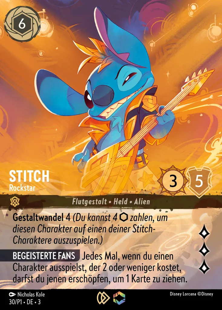 Stitch - Rock Star