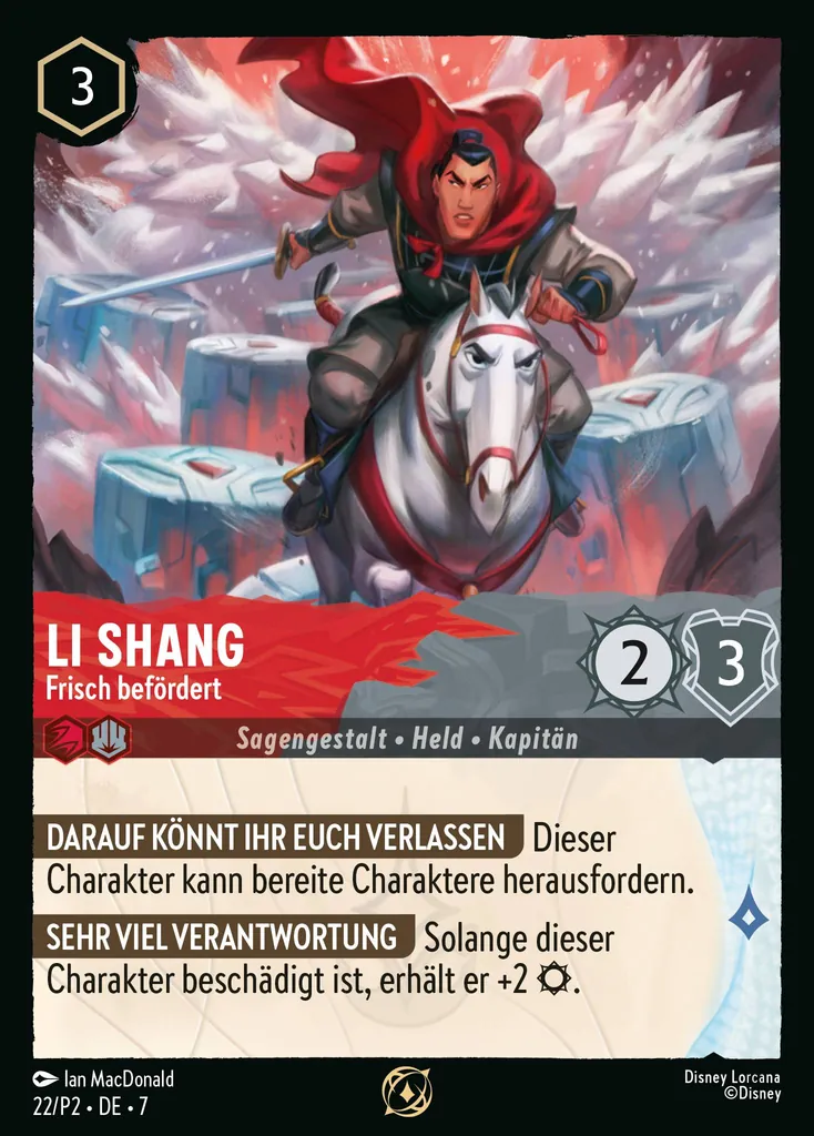 Li Shang - Frisch befördert