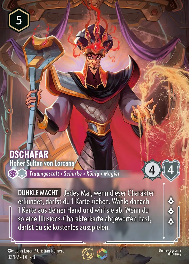 Dschafar - Hoher Sultan von Lorcana