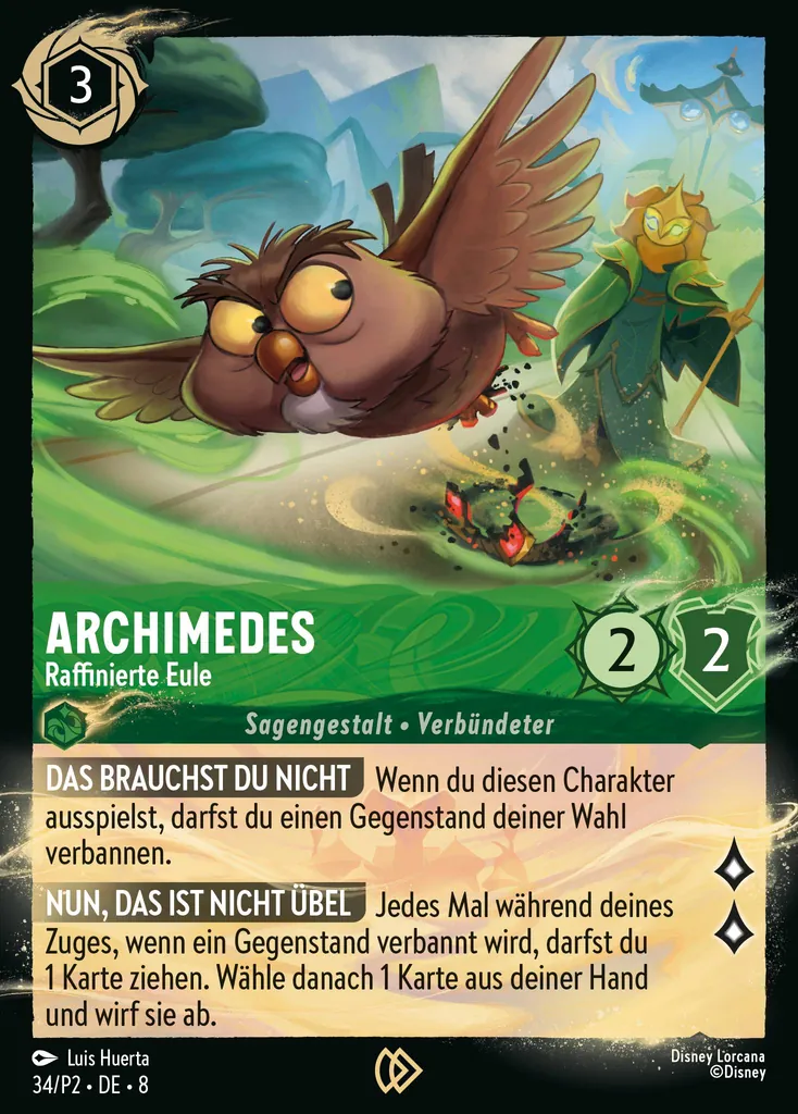 Archimedes - Raffinierte Eule