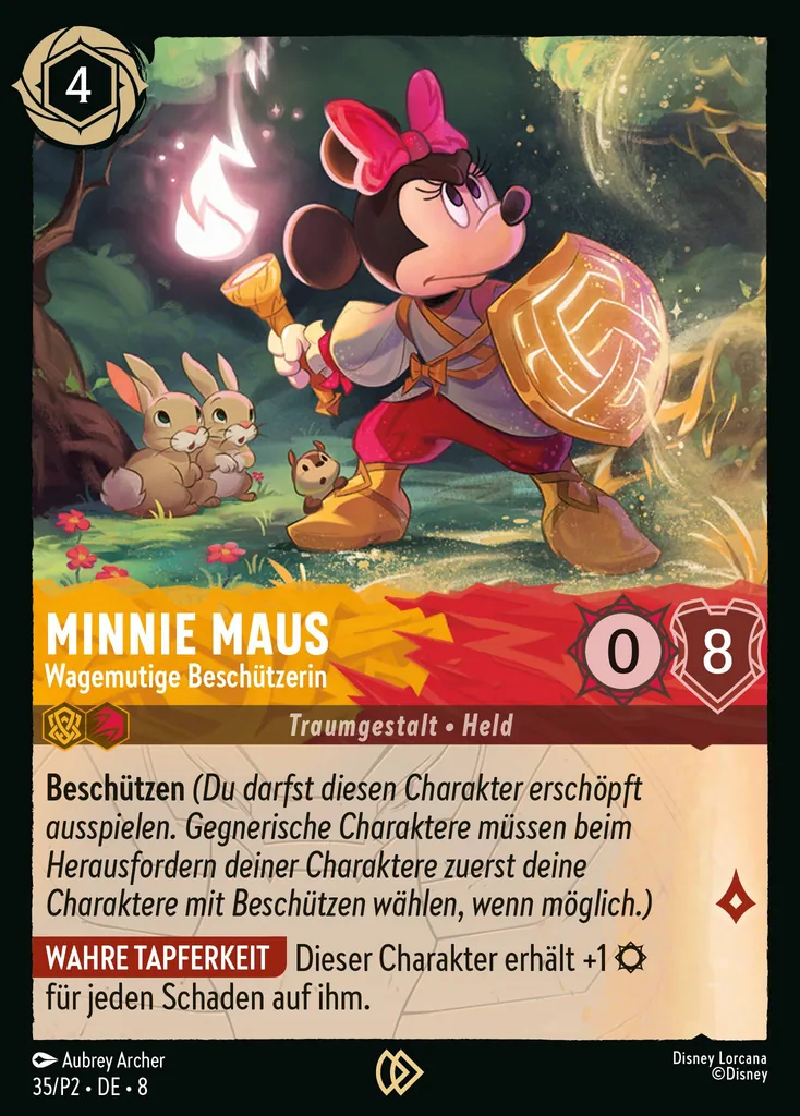 Minnie Maus - Wagemutige BeschĂĽtzerin