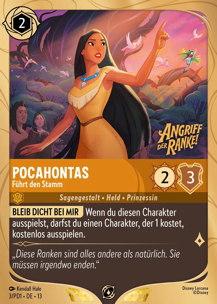 Pocahontas - FĂĽhrt den Stamm
