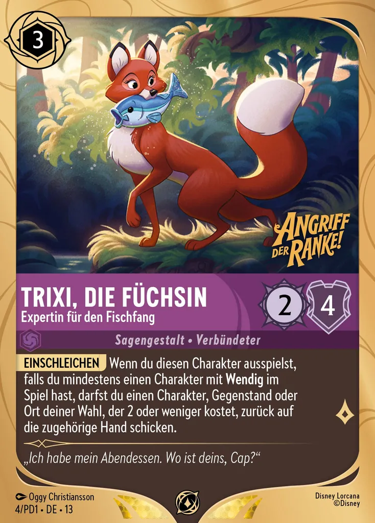 Trixi, die Füchsin - Expertin für den Fischfang
