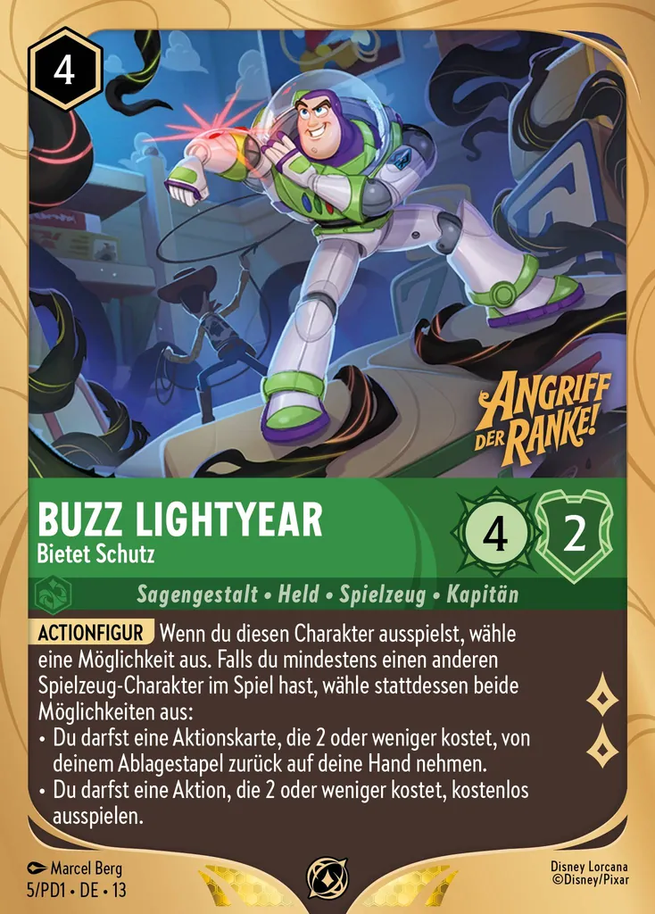 Buzz Lightyear - Bietet Schutz