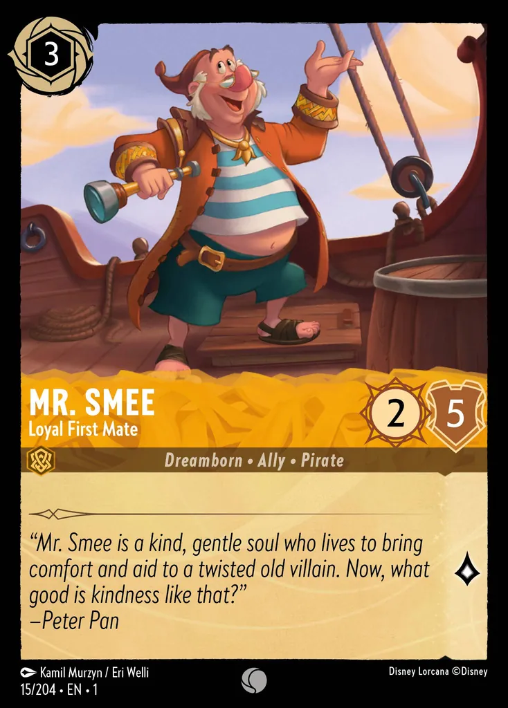 Señor smee - Primer oficial leal