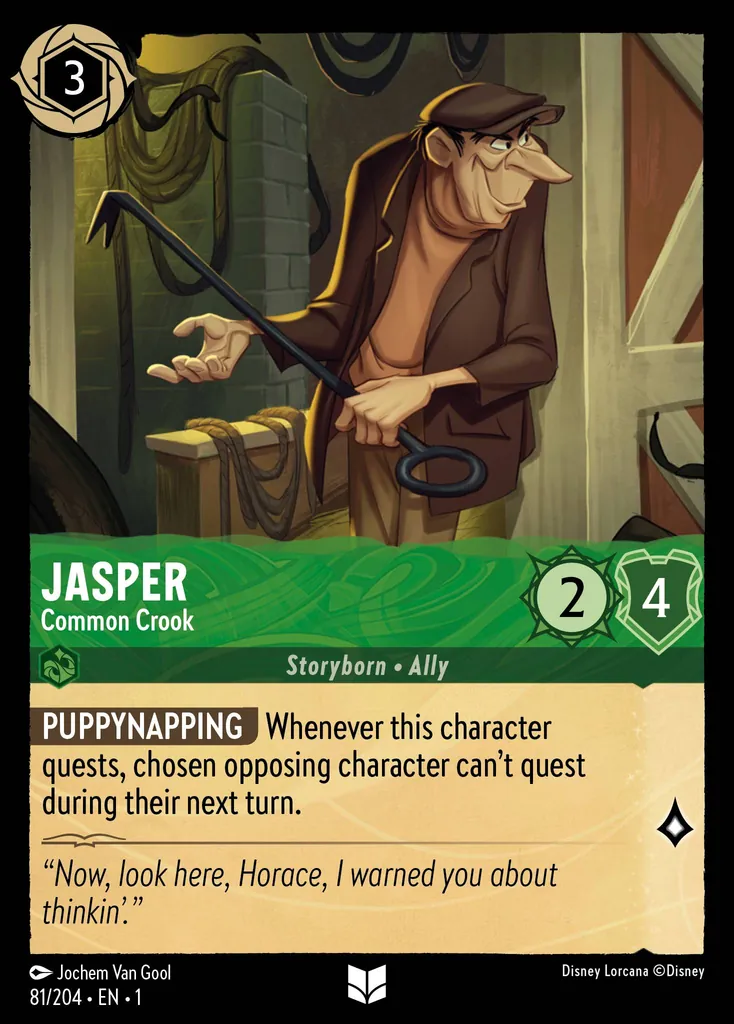 Jaspe - Ladrón común