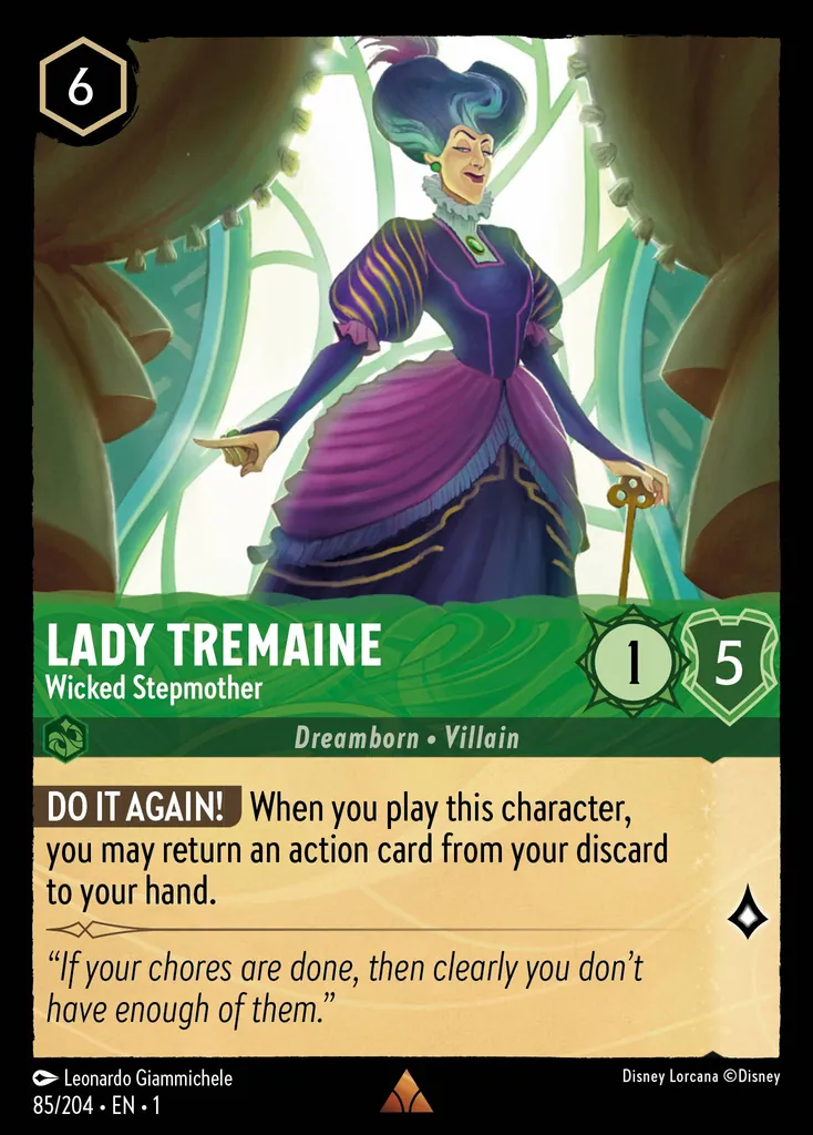 Señora tremaine - Madrastra malvada