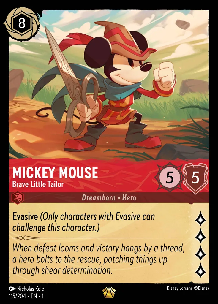 Ratoncito Mickey - Pequeño sastre valiente