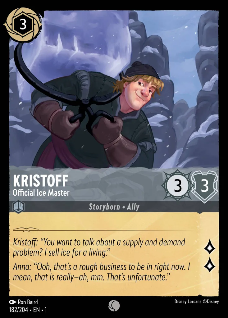 Kristoff - Maestro de hielo oficial