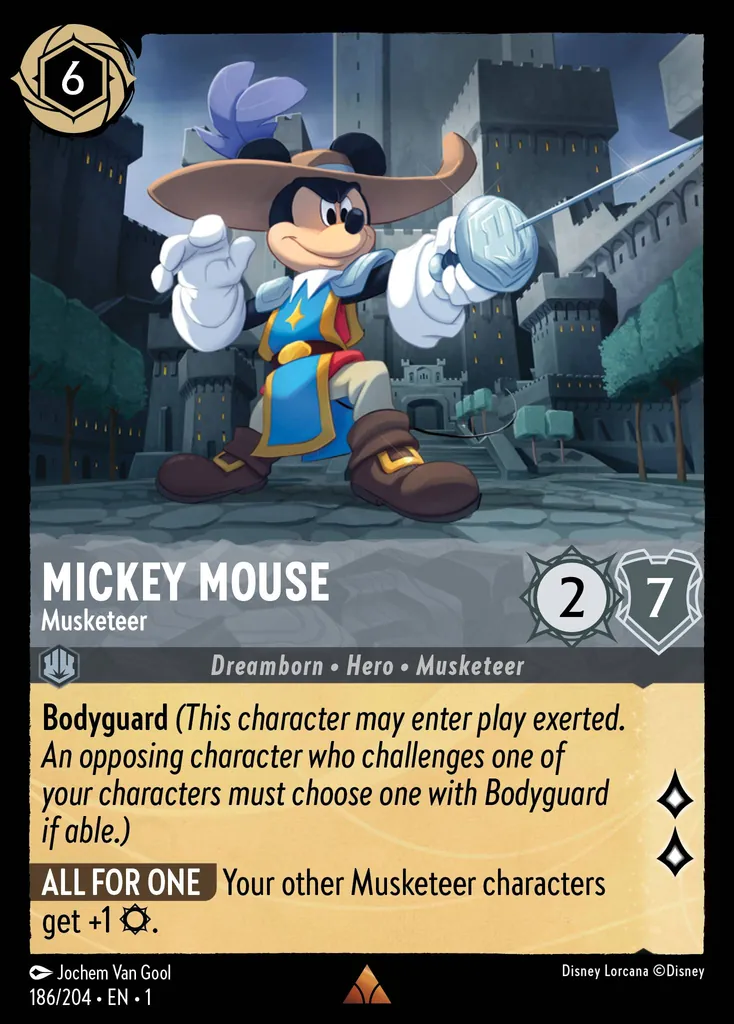 Ratoncito Mickey - Mosquetero