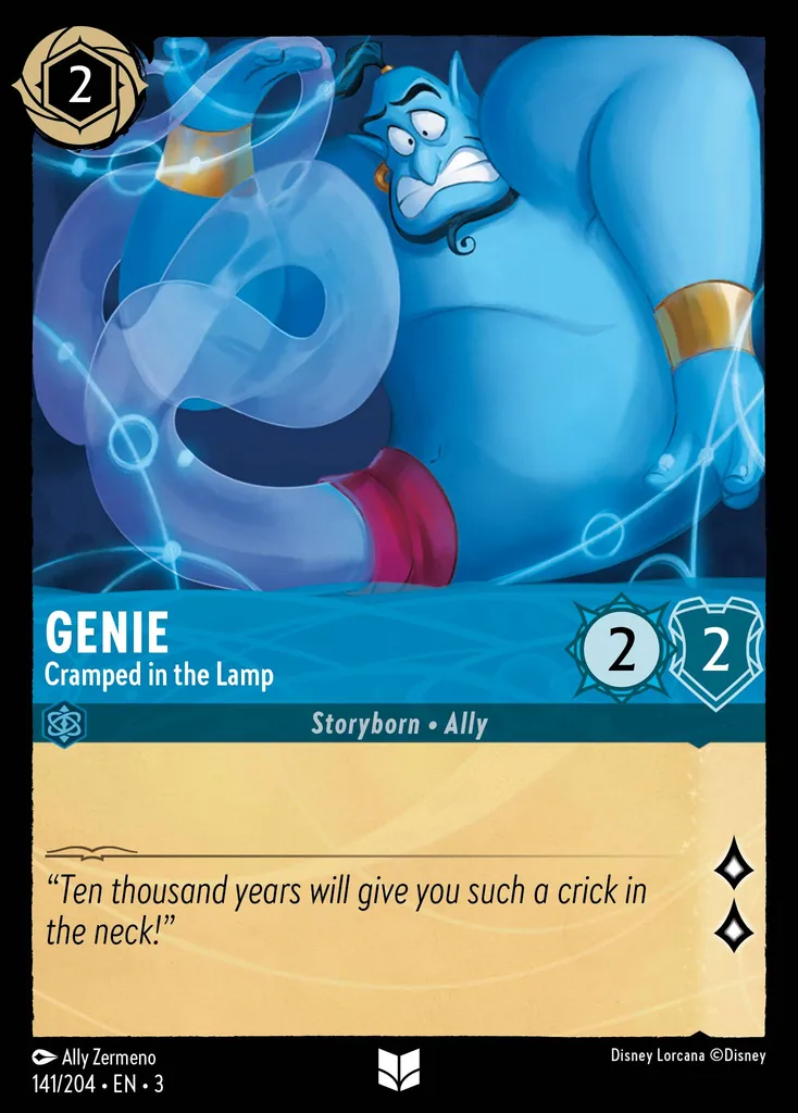 Genie - Cramped in the Lamp