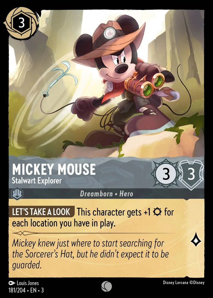 Ratoncito Mickey - Explorador incondicional