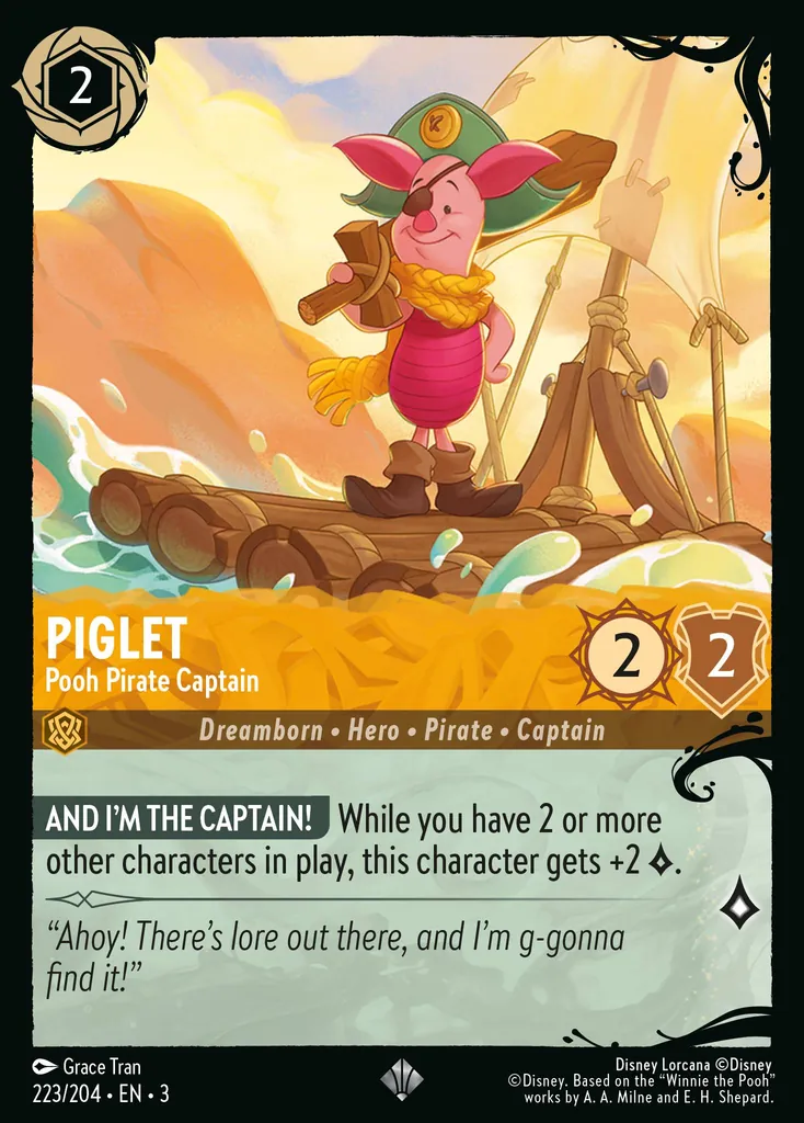 Cerdito - Capitán Pirata Pooh