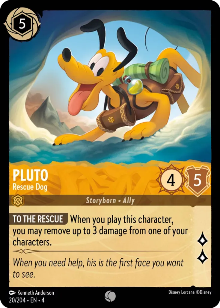 Plutón - Perro de rescate