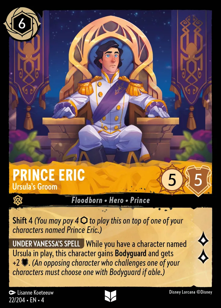 Príncipe eric - El novio de Úrsula