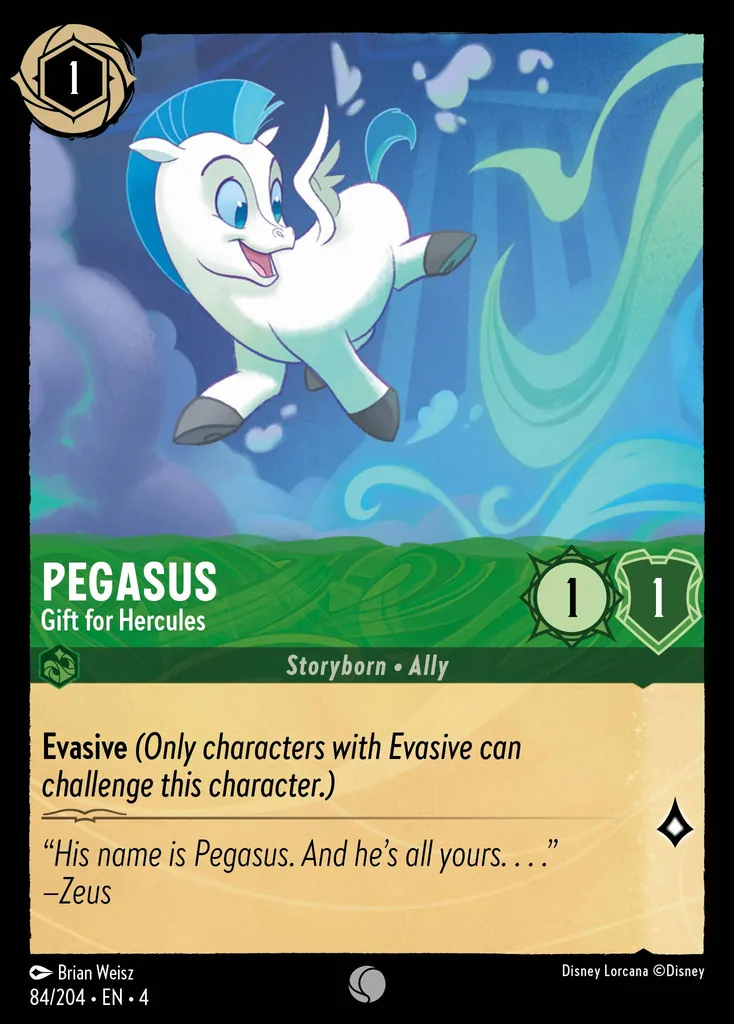 Pegaso - Regalo para Hércules