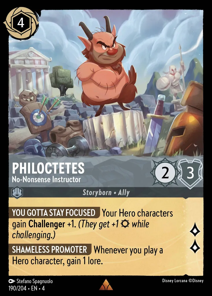 Filoctetes - Instructor sensato