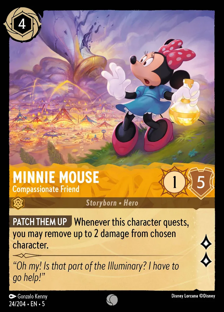 Minnie ratón - Amigo compasivo