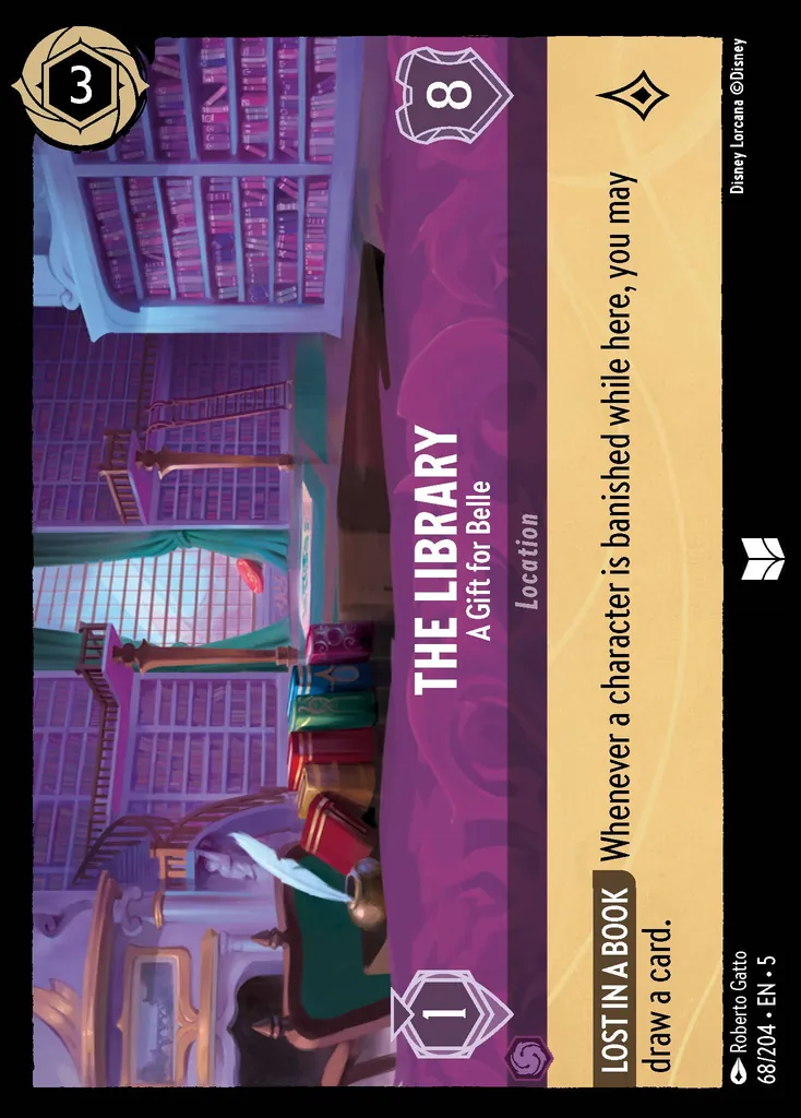 The Library - A Gift for Belle