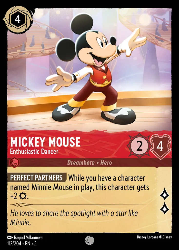 Ratoncito Mickey - Bailarina entusiasta