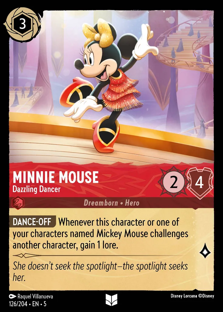 Minnie ratón - Bailarina deslumbrante
