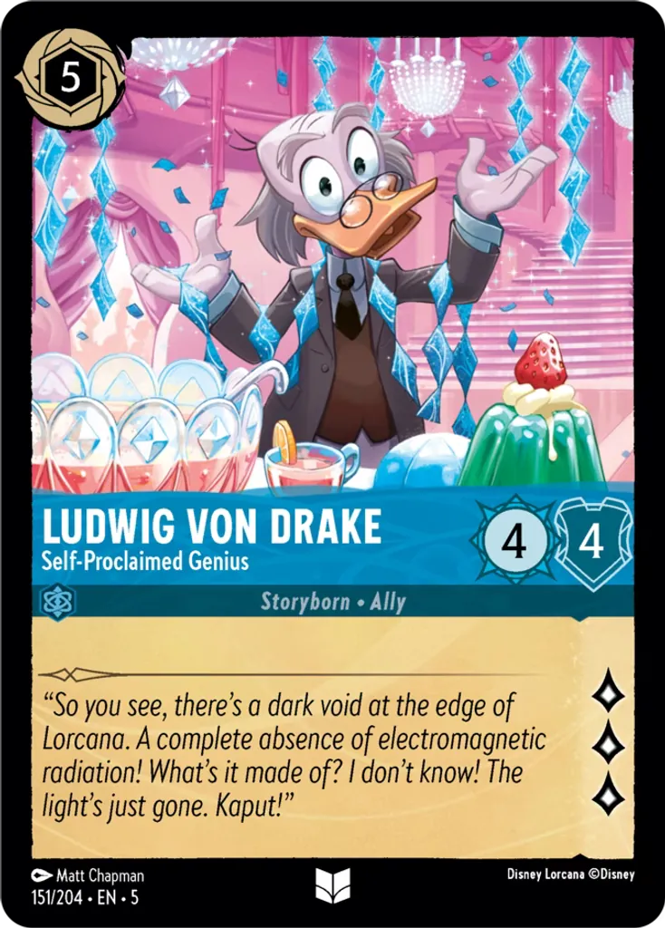 Ludwig von Drake - Genio autoproclamado