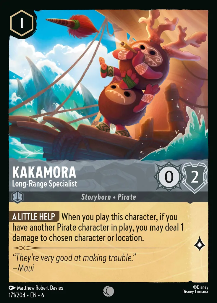 Kakamora - Especialista de largo alcance