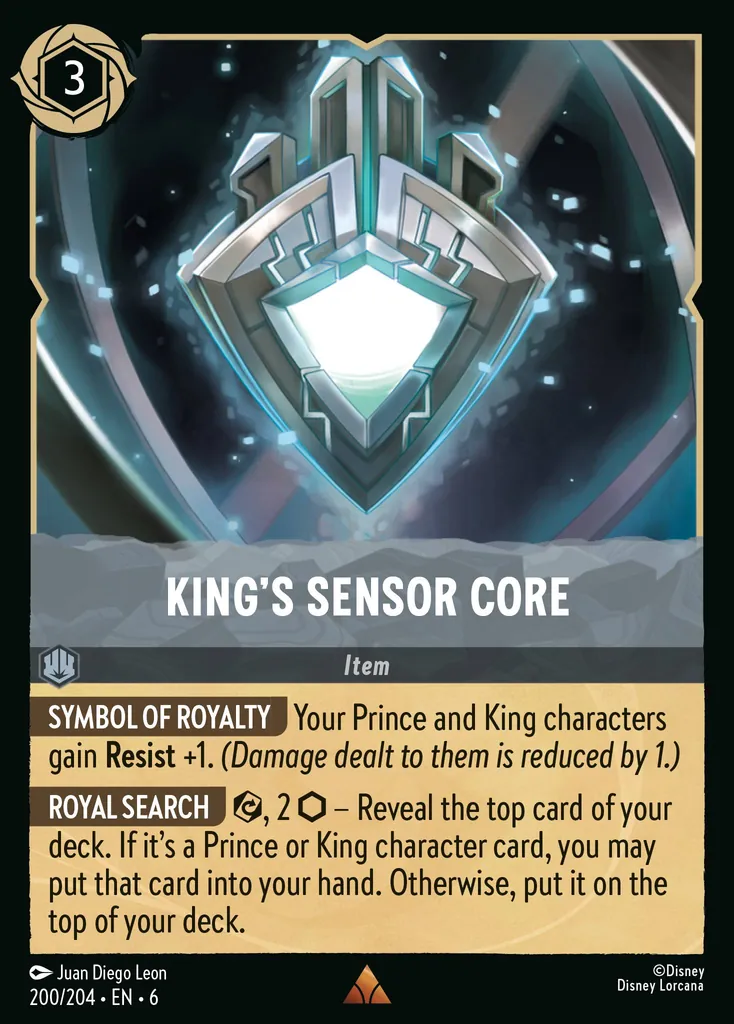 Núcleo del sensor del rey