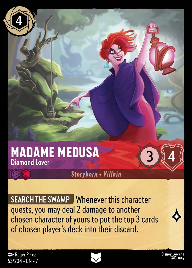 Señora Medusa - Amante del diamante