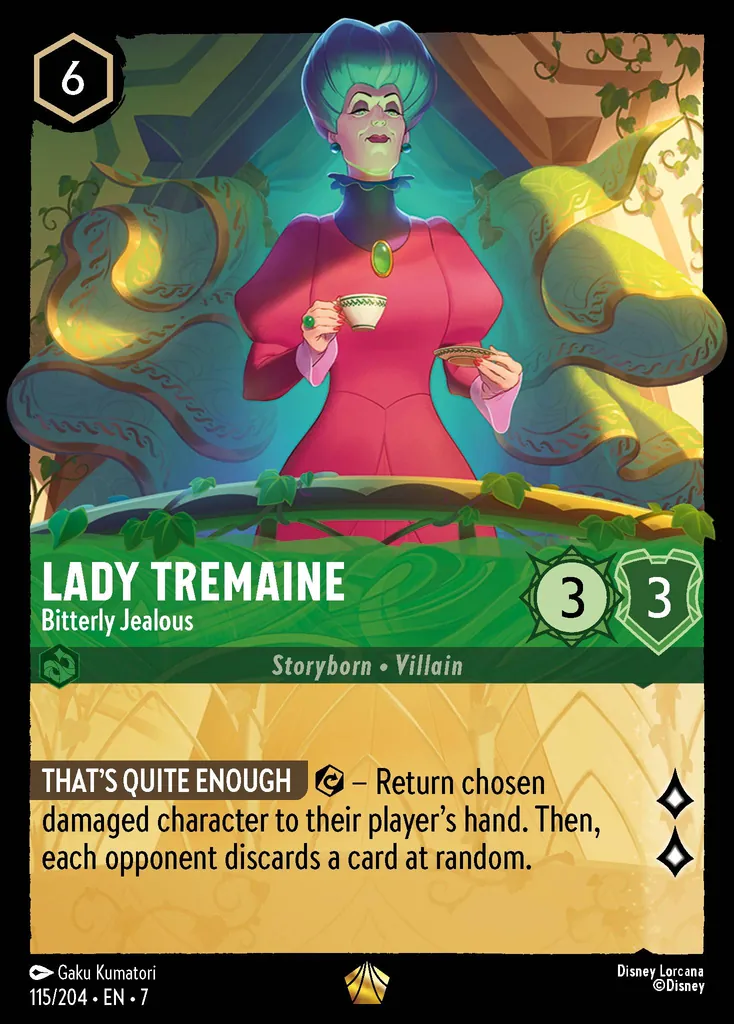 Señora tremaine - Amargamente celoso
