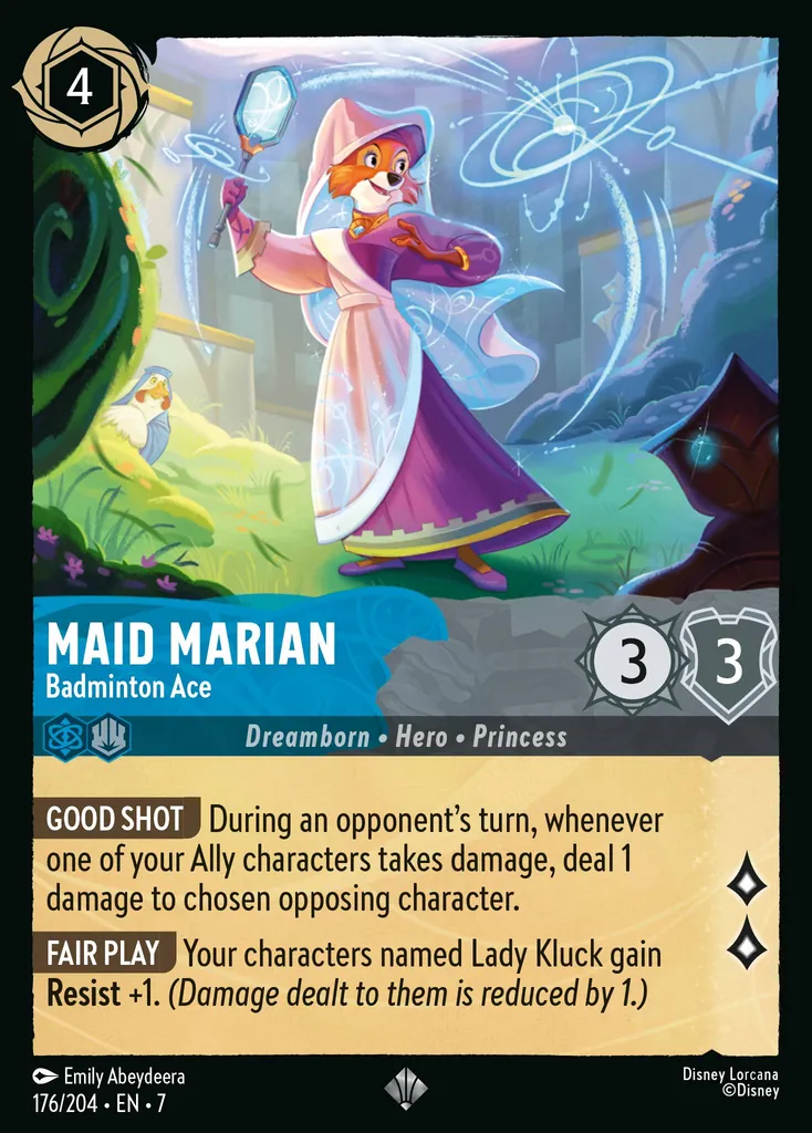Maid Marian - Badminton Ace