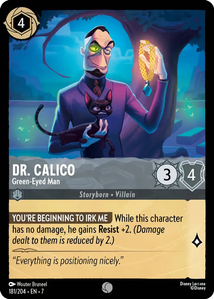 Dr. Calico - Green-Eyed Man