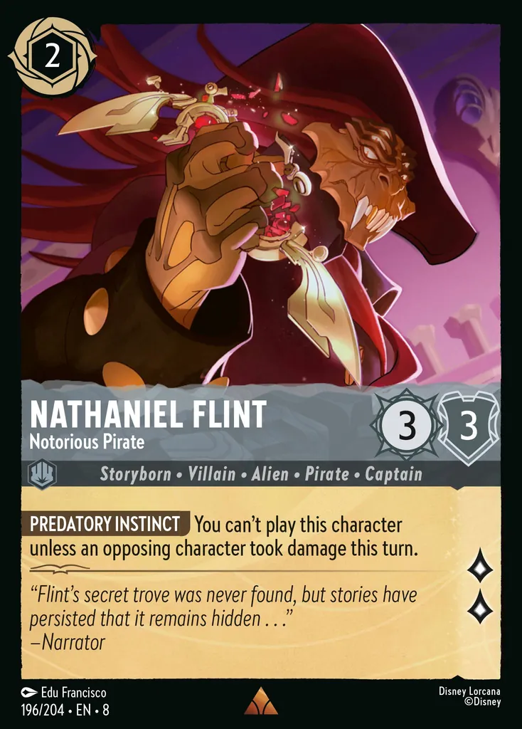 Nathaniel Flint - Pirata notorio