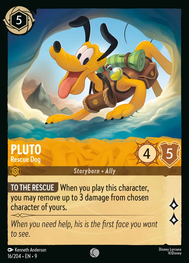 Plutón - Perro de rescate