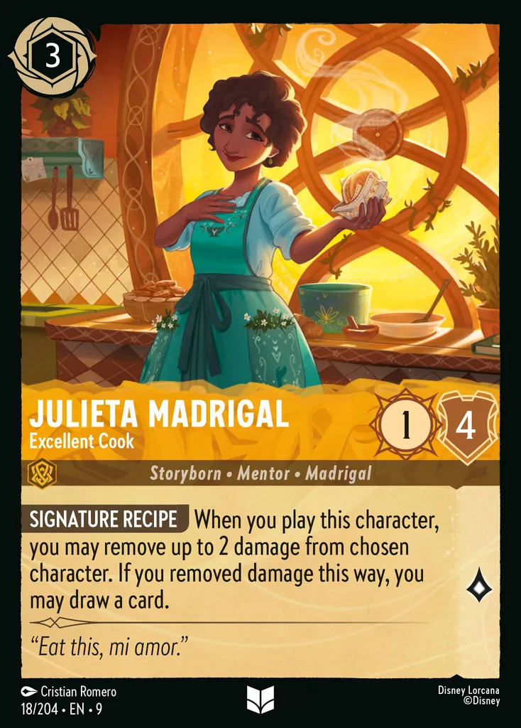 Julieta Madrigal - Excelente cocinero